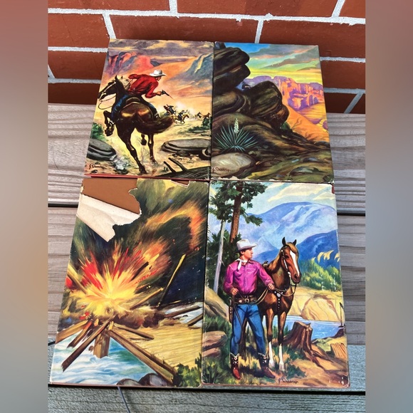 Gene Autry Hardcover Books Original Dustjackets Vintage 1940s Cowboy Lot Of 4 - Picture 3 of 15